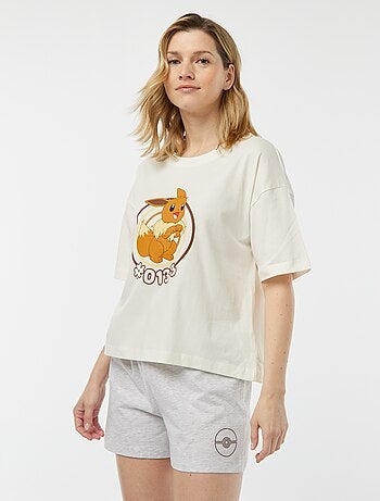 Pigiama 2 pezzi - t-shirt + shorts 'Eevee'