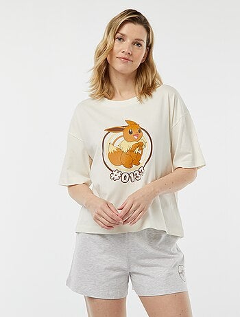 Pigiama 2 pezzi - t-shirt + shorts 'Eevee'