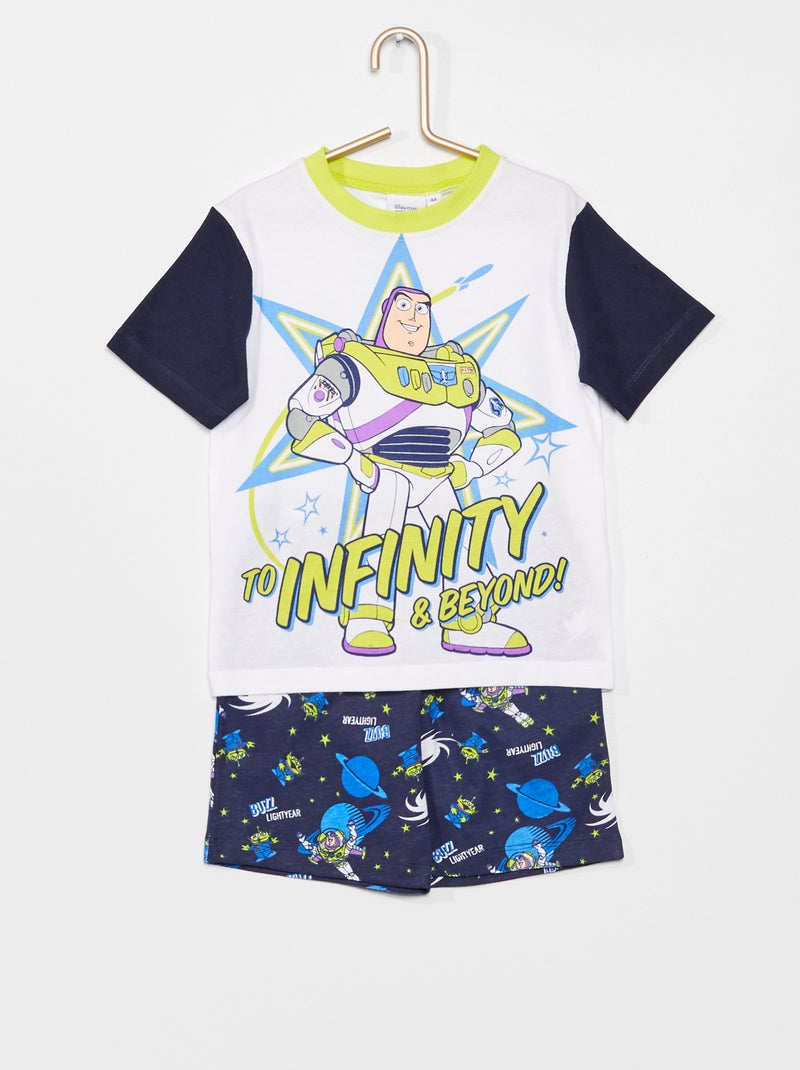 Pigiama 2 pezzi 'Buzz Lightyear' 'Toy Story' blu marine - Kiabi