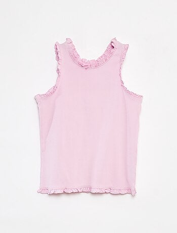 Pigiama 2 pezzi + canotta + shorts con stampa