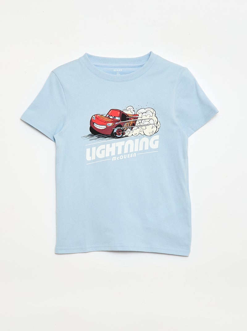 Pigiama 2 pezzi 'Disney' 'Cars' short + T-shirt Blu - Kiabi
