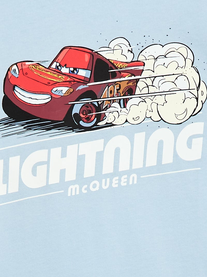 Pigiama 2 pezzi 'Disney' 'Cars' short + T-shirt Blu - Kiabi