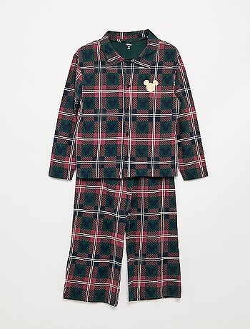 Pigiama 2 pezzi 'Disney' 'Mickey' 'Natale' - Giacca + pantaloni