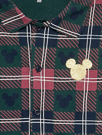 Pigiama 2 pezzi 'Disney' 'Mickey' 'Natale' - Giacca + pantaloni