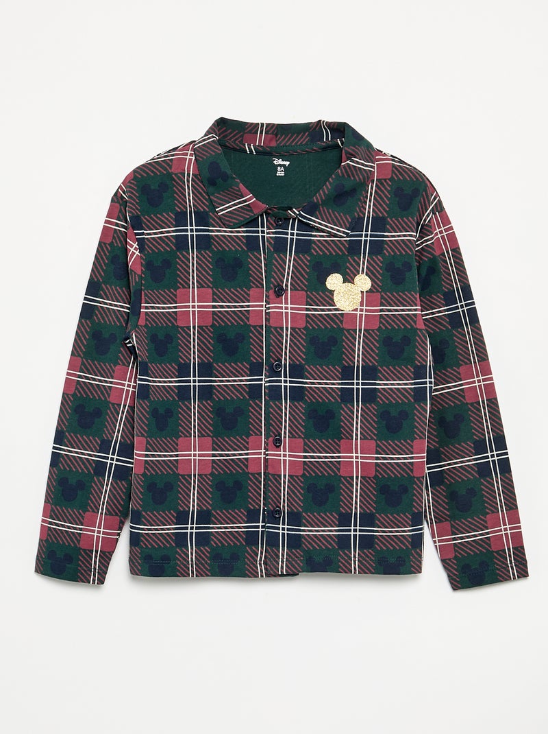 Pigiama 2 pezzi 'Disney' 'Mickey' 'Natale' - Giacca + pantaloni Rosso - Kiabi
