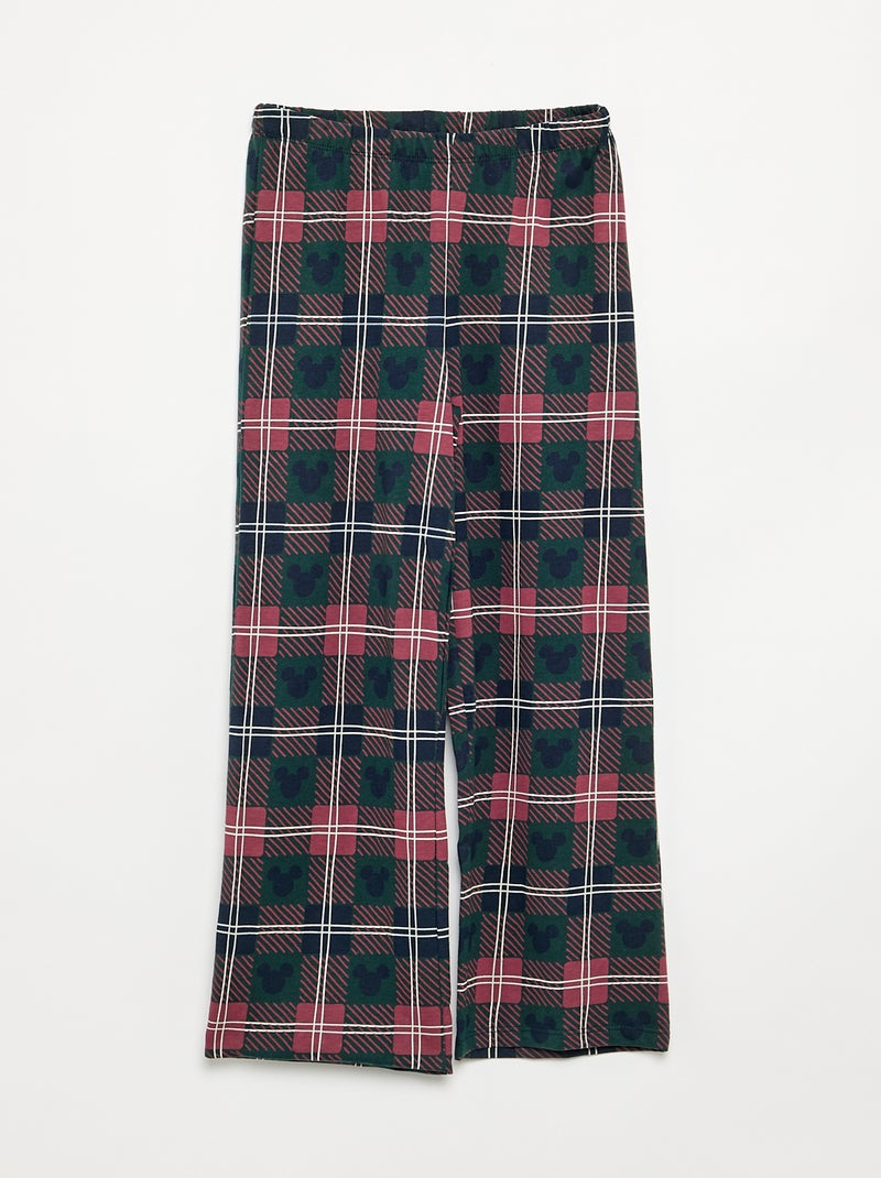 Pigiama 2 pezzi 'Disney' 'Mickey' 'Natale' - Giacca + pantaloni Rosso - Kiabi