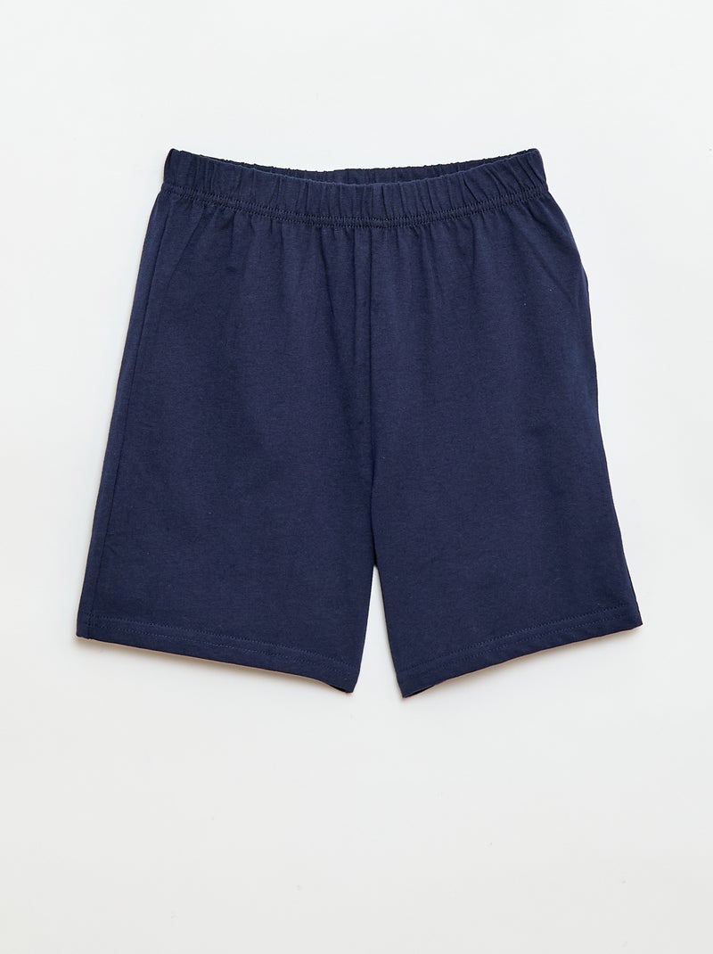 Pigiama 2 pezzi 'Disney' short + T-shirt Blu - Kiabi