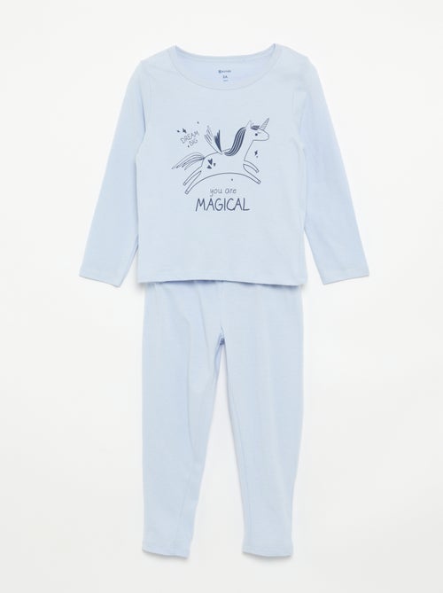 Pigiama 2 pezzi in jersey - Kiabi Pigiama 2 pezzi in jersey - Kiabi