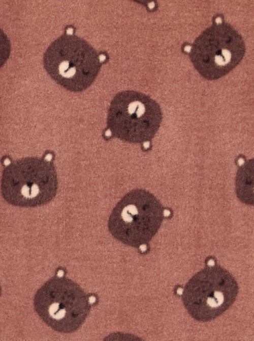 Pigiama 2 pezzi in pile - Kiabi