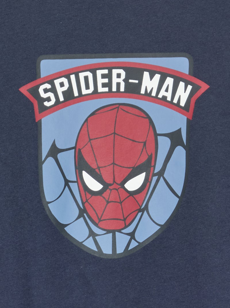 Pigiama 2 pezzi 'Marvel' - T-shirt a maniche lunghe e pantaloni Blu Marino - Kiabi