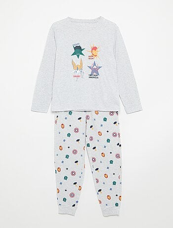 Pigiama 2 pezzi 'Marvel' - T-shirt a maniche lunghe + pantaloni