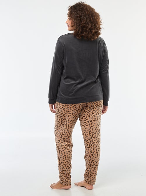 Pigiama 2 pezzi 'Simba' 'Il Re Leone' 'Disney' in pile - Kiabi