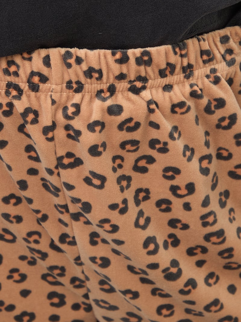 Pigiama 2 pezzi 'Simba' 'Il Re Leone' 'Disney' in pile Grigio - Kiabi