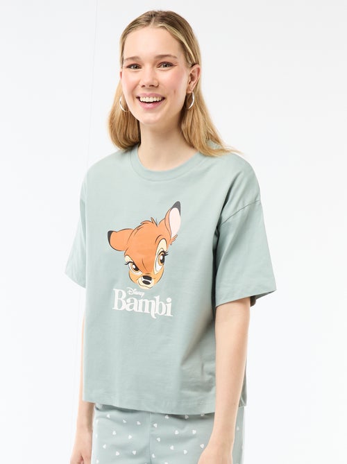 Pigiama 2 pezzi stampato 'Bambi' - Kiabi