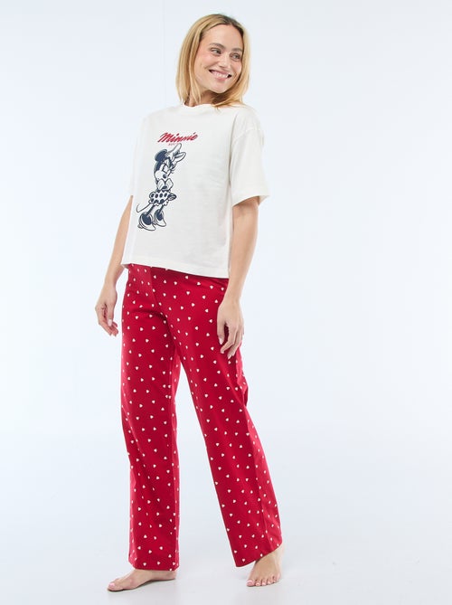 Pigiama 2 pezzi stampato 'Minnie' - Kiabi