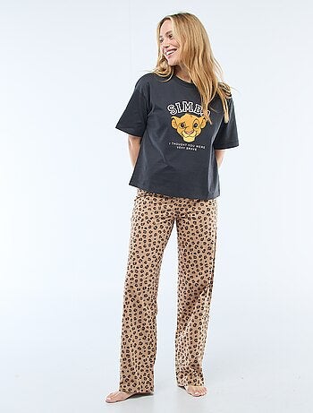 Pigiama 2 pezzi stampato 'Marie'