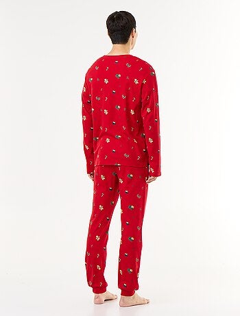 Pigiama 2 pezzi t-shirt + pantaloni 'Natale' - 2 pezzi