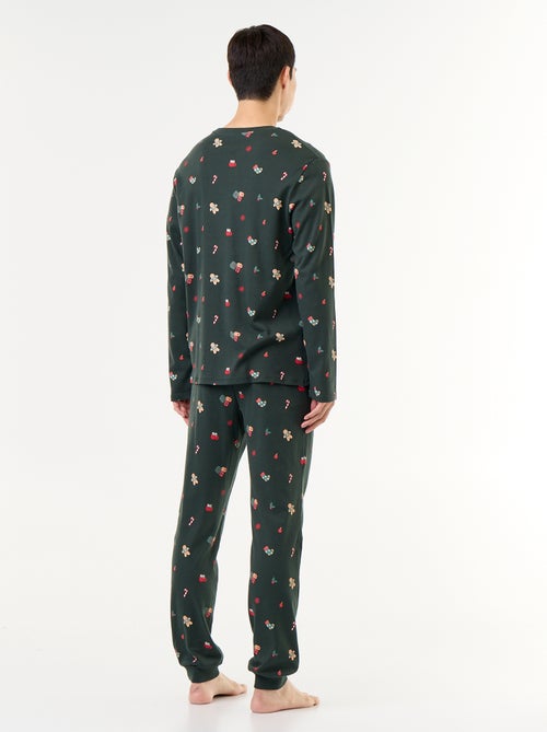 Pigiama 2 pezzi t-shirt + pantaloni 'Natale' - 2 pezzi - Kiabi