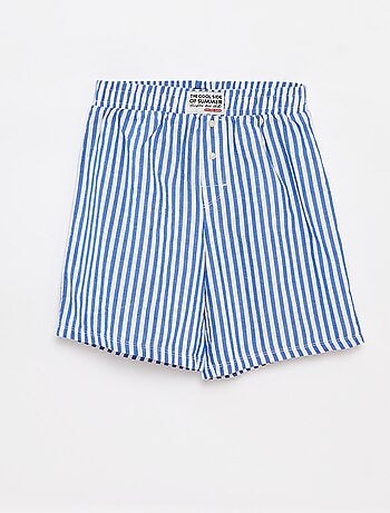 Pigiama 2 pezzi t-shirt + shorts a righe