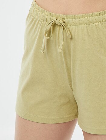 Pigiama 2 pezzi t-shirt + shorts minimalista
