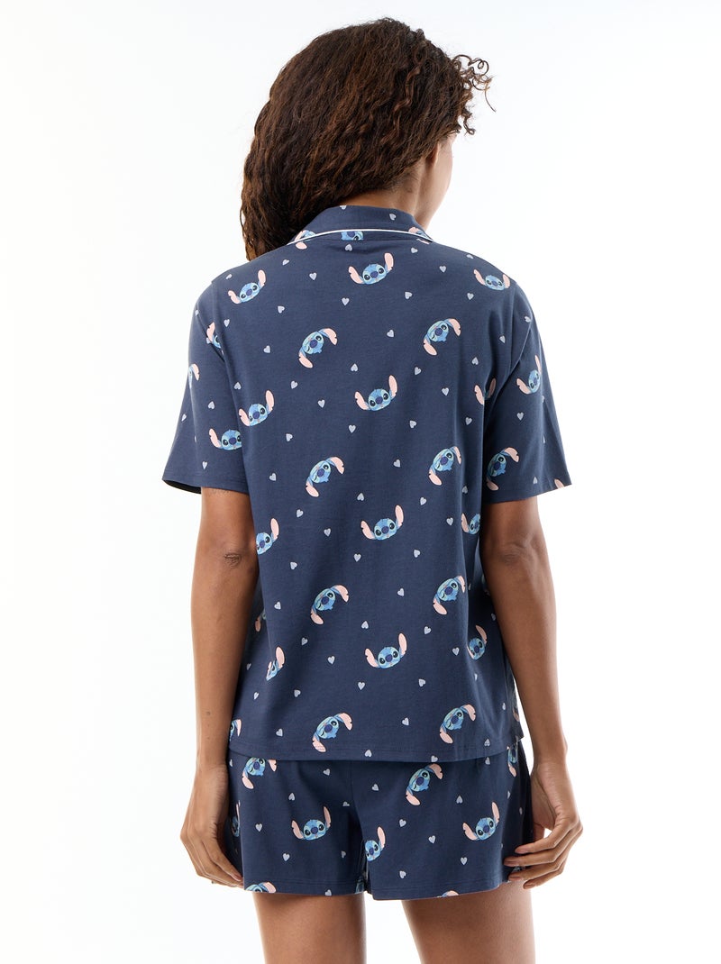 Pigiama 2 pezzi \u0027Disney\u0027 in cotone stampato Blu - Kiabi