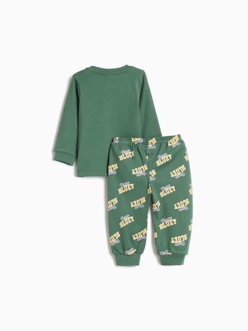 Pigiama a interblocco 'bluey', mo fashion Verde - Kiabi