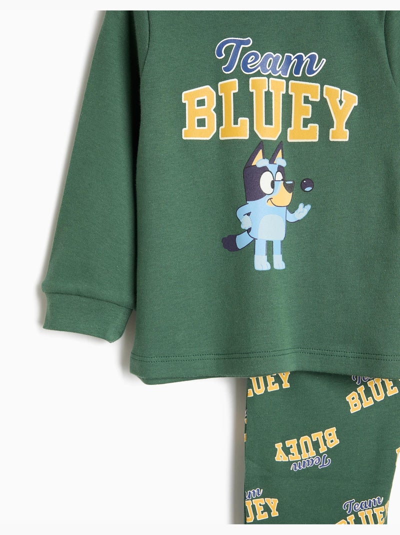 Pigiama a interblocco 'bluey', mo fashion Verde - Kiabi