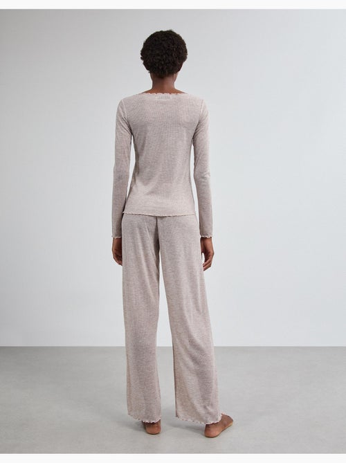 Pigiama a maglia, mo fashion - Kiabi
