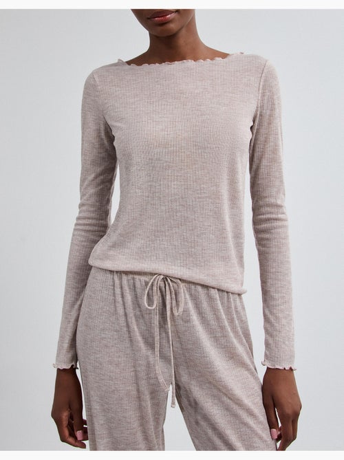 Pigiama a maglia, mo fashion - Kiabi