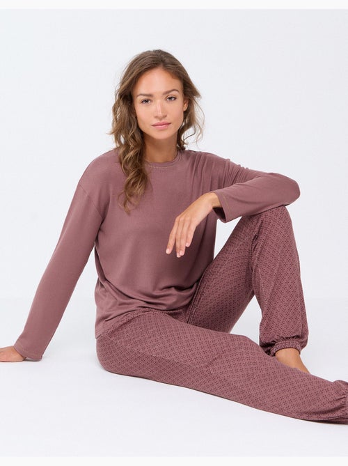 Pigiama a maglia, mo fashion - Kiabi