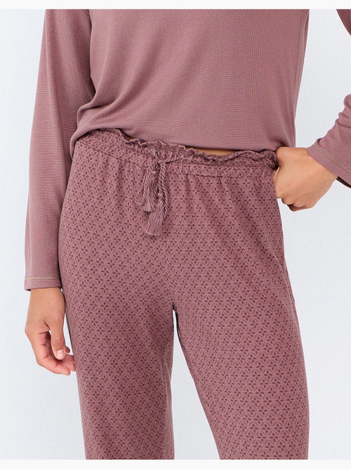 Pigiama a maglia, mo fashion - Kiabi