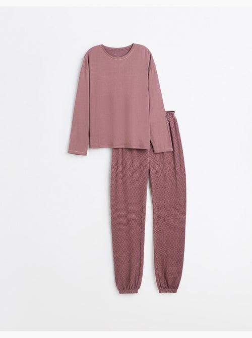 Pigiama a maglia, mo fashion - Kiabi