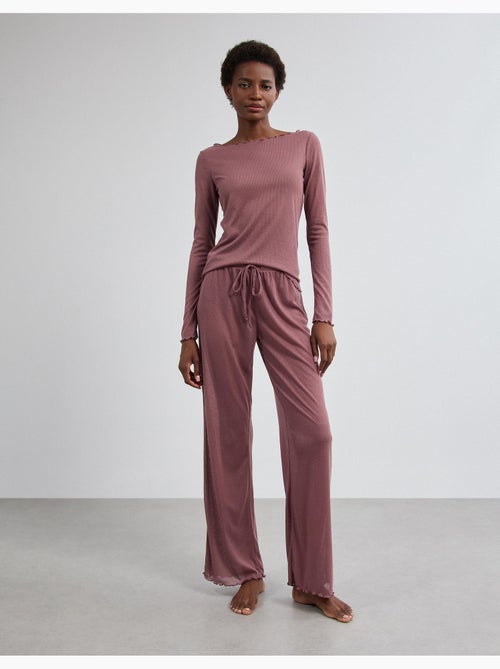 Pigiama a maglia, mo fashion - Kiabi Pigiama a maglia, mo fashion - Kiabi