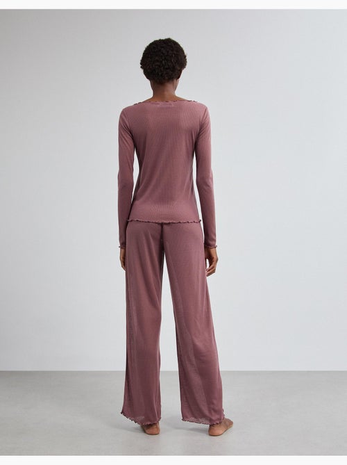 Pigiama a maglia, mo fashion - Kiabi Pigiama a maglia, mo fashion - Kiabi