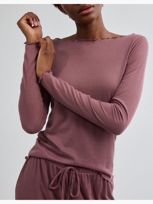 Pigiama a maglia, mo fashion - Kiabi Pigiama a maglia, mo fashion - Kiabi