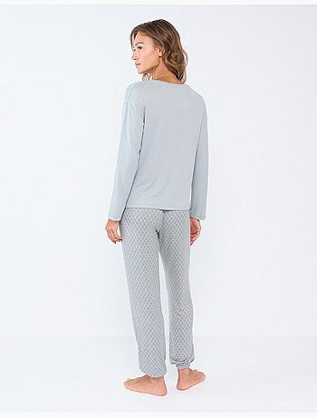 Pigiama a maglia, mo fashion