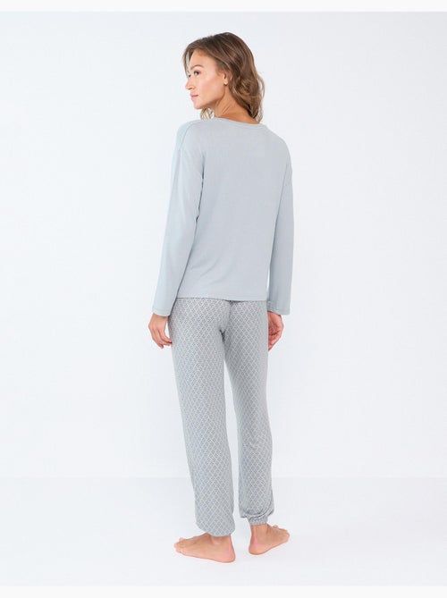 Pigiama a maglia, mo fashion - Kiabi