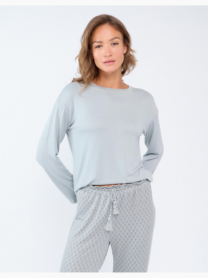 Pigiama a maglia, mo fashion Verde - Kiabi
