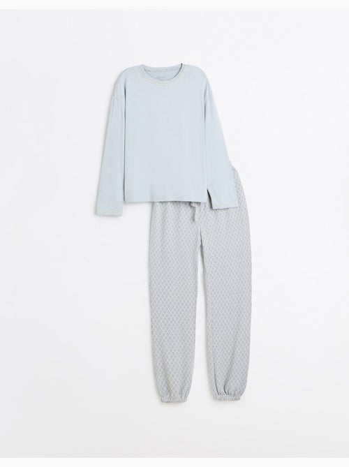 Pigiama a maglia, mo fashion - Kiabi