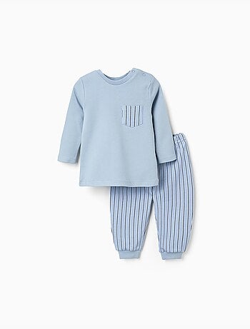 Pigiama a manica lunga con righe