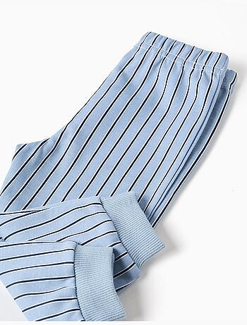 Pigiama a manica lunga con righe