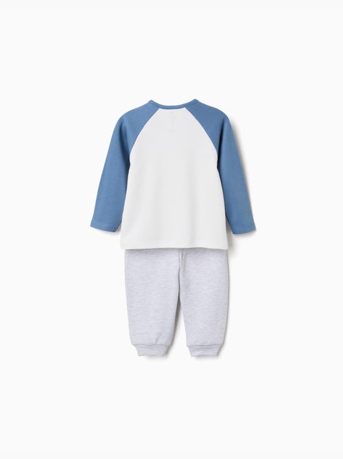 Pigiama a manica lunga in cotone con Mickey & Pluto - Kiabi Pigiama a manica lunga in cotone con Mickey & Pluto - Kiabi