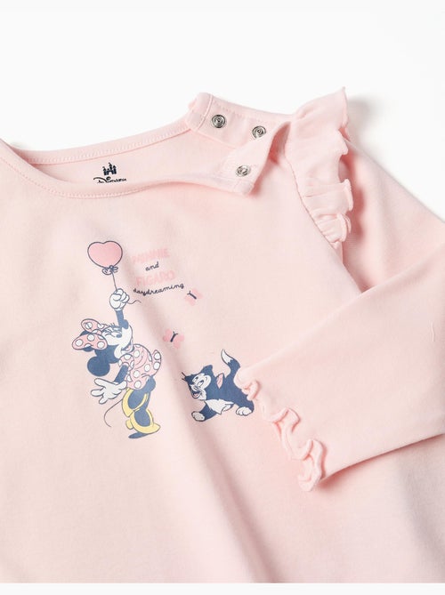 Pigiama a manica lunga in cotone con Minnie & Figaro - Kiabi Pigiama a manica lunga in cotone con Minnie & Figaro - Kiabi