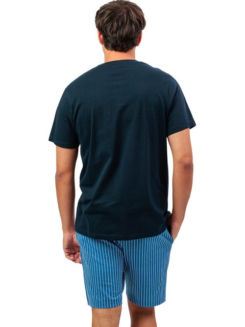 Pigiama a maniche corte a righe classiche da uomo ADMAS CLASSIC - Kiabi Pigiama a maniche corte a righe classiche da uomo ADMAS CLASSIC - Kiabi