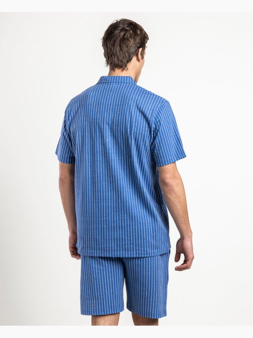 Pigiama a maniche corte a righe classiche da uomo ADMAS CLASSIC - Kiabi Pigiama a maniche corte a righe classiche da uomo ADMAS CLASSIC - Kiabi