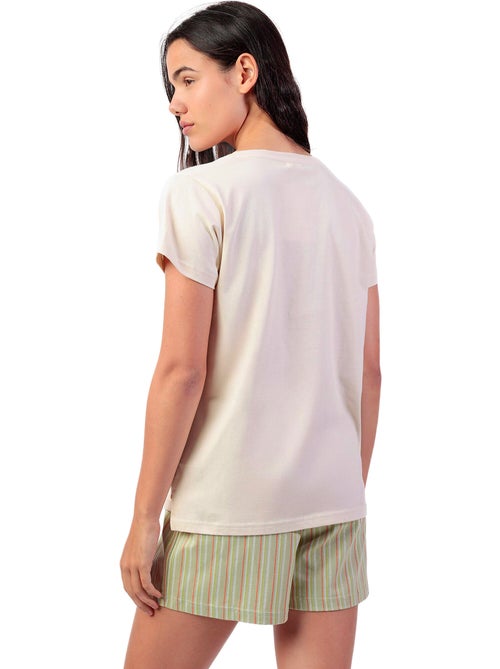 Pigiama a maniche corte ADMAS da donna It's Summer Time - Kiabi