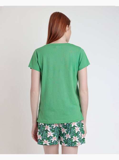 Pigiama a maniche corte ADMAS Flowers In The Sun da donna - Kiabi