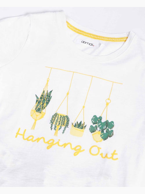 Pigiama a maniche corte ADMAS Hanging Out per bambina - Kiabi Pigiama a maniche corte ADMAS Hanging Out per bambina - Kiabi