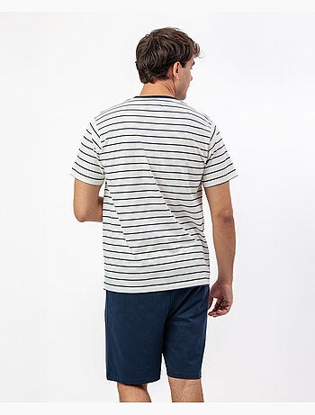 Pigiama a maniche corte blu navy da uomo PADDINGTON CLASSIC