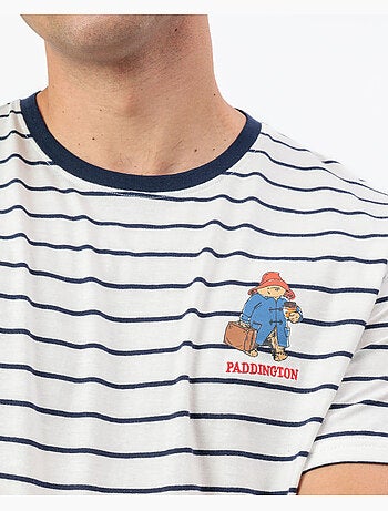 Pigiama a maniche corte blu navy da uomo PADDINGTON CLASSIC